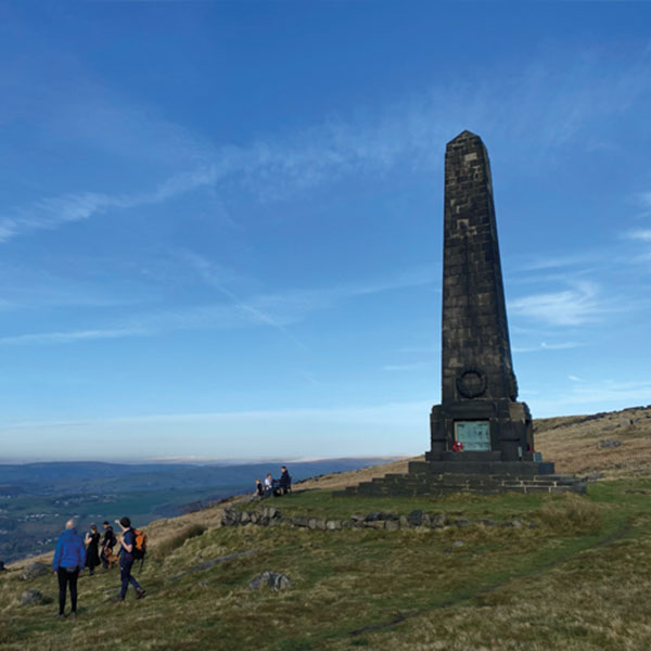 Hillside view of Saddleworth